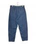 MIHARA YASUHIRO (ミハラヤスヒロ) Cotton Tencel Denim Tapered Pants インディゴ サイズ:48：19000円