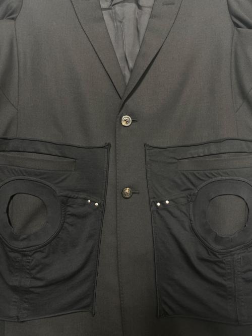 RICK OWENS（リックオウエンス）RICK OWENS (リックオウエンス) 19FW Larry Runway Coat ブラック サイズ:48の古着・服飾アイテム
