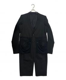 RICK OWENS（リックオウエンス）の古着「19FW Larry Runway Coat」｜ブラック