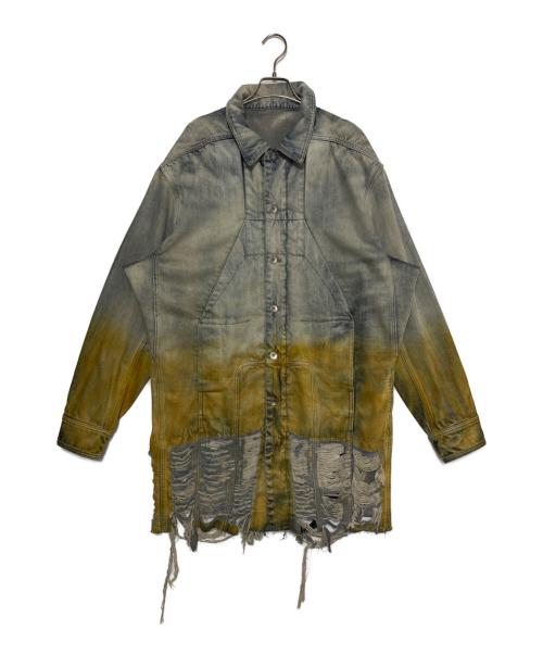 DRKSHDW（ダークシャドウ）DRKSHDW (ダークシャドウ) SPHINX JUMBO WORKER JKT インディゴ サイズ:Sの古着・服飾アイテム