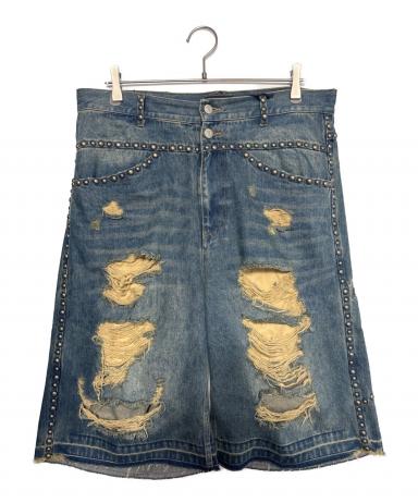 中古・古着通販】BREATH (ブレス) SUICIDE STUDS DENIM SHORTS