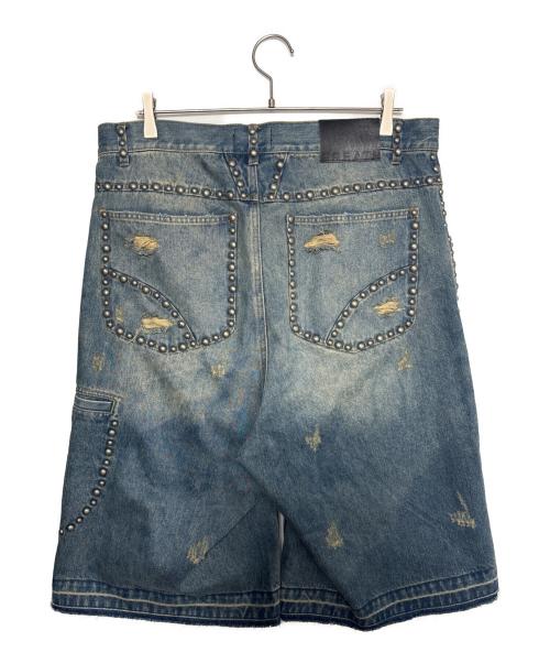 BREATH（ブレス）BREATH (ブレス) SUICIDE STUDS DENIM SHORTS インディゴ サイズ:XL 未使用品の古着・服飾アイテム