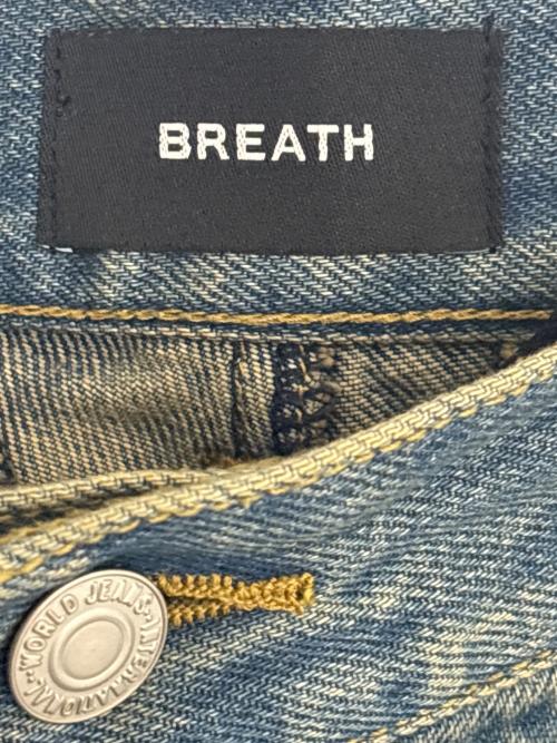 BREATH（ブレス）BREATH (ブレス) SUICIDE STUDS DENIM SHORTS インディゴ サイズ:XL 未使用品の古着・服飾アイテム