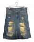 BREATH（ブレス）の古着「SUICIDE STUDS DENIM SHORTS」｜インディゴ