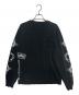 CHROME HEARTS（クロムハーツ）の古着「SOAP & WATER LS PKT CREW T-SHIRT T BAR」｜ブラック