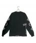 CHROME HEARTS (クロムハーツ) SOAP & WATER LS PKT CREW T-SHIRT T BAR ブラック サイズ:S 未使用品：780000円