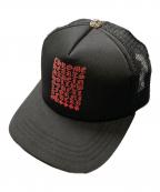 CHROME HEARTSクロムハーツ）の古着「Eyechart Trucker Hat」｜ブラック