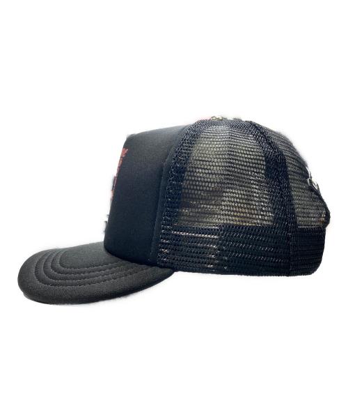 CHROME HEARTS（クロムハーツ）CHROME HEARTS (クロムハーツ) Eyechart Trucker Hat ブラック サイズ:OSの古着・服飾アイテム