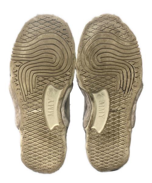 Maison MIHARA YASUHIRO（メゾン ミハラ ヤスヒロ）Maison MIHARA YASUHIRO (メゾン ミハラ ヤスヒロ) PARKER OG Sole Faded Effect Leather Low-top Sneaker ホワイト サイズ:45の古着・服飾アイテム