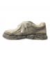 中古・古着 Maison MIHARA YASUHIRO (メゾン ミハラ ヤスヒロ) PARKER OG Sole Faded Effect Leather Low-top Sneaker ホワイト サイズ:45：35000円