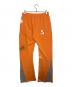 GALLERY DEPT (ギャラリー デプト) FLARE PAINTED SWEAT PANT オレンジ サイズ:XL：38000円