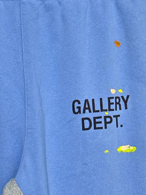 GALLERY DEPT（ギャラリー デプト）GALLERY DEPT (ギャラリー デプト) FLARE PAINTED SWEAT PANT ブルー サイズ:Lの古着・服飾アイテム
