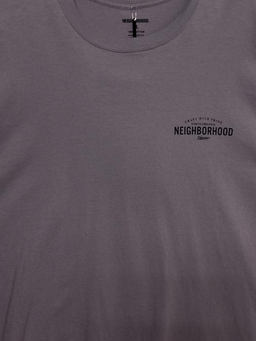 NEIGHBORHOOD（ネイバーフッド）NEIGHBORHOOD (ネイバーフッド) 26SS NH . TEE SS-1 バイオレット サイズ:XL 未使用品の古着・服飾アイテム