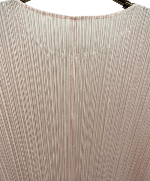 PLEATS PLEASE（プリーツプリーズ）PLEATS PLEASE (プリーツプリーズ) 半袖ワンピース ライトピンク サイズ:3の古着・服飾アイテム