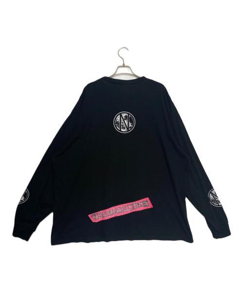 99%is（ナインティナインパーセントイズ）99%is (ナインティナインパーセントイズ) ' OUR FAITH ' Sleeve ブラック サイズ:4の古着・服飾アイテム
