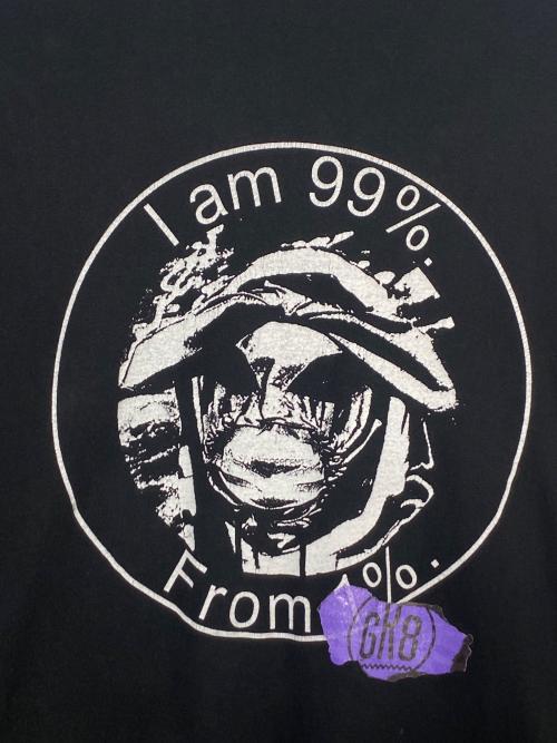 99%is（ナインティナインパーセントイズ）99%is (ナインティナインパーセントイズ) ' OUR FAITH ' Sleeve ブラック サイズ:4の古着・服飾アイテム