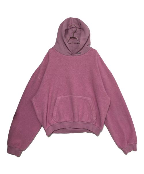 skylrk（スカイラーク）SKYLRK (スカイラーク) REVERSE PINK HOODIE ピンク サイズ:Mの古着・服飾アイテム