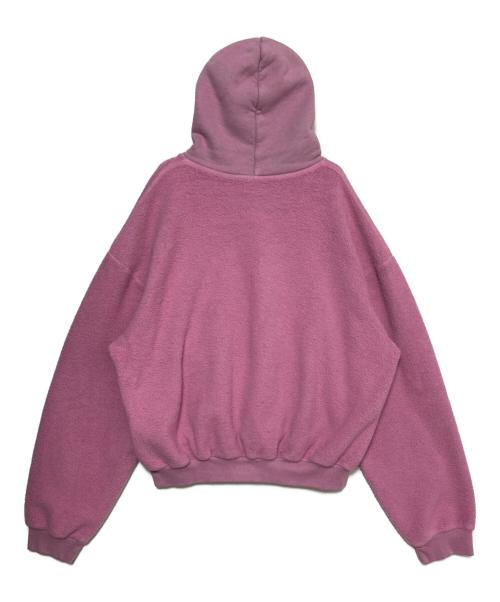 skylrk（スカイラーク）SKYLRK (スカイラーク) REVERSE PINK HOODIE ピンク サイズ:Mの古着・服飾アイテム