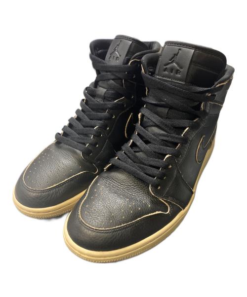 NIKE（ナイキ）NIKE (ナイキ) Air Jordan 1 Retro High Black Desert Sand ブラック サイズ:29の古着・服飾アイテム
