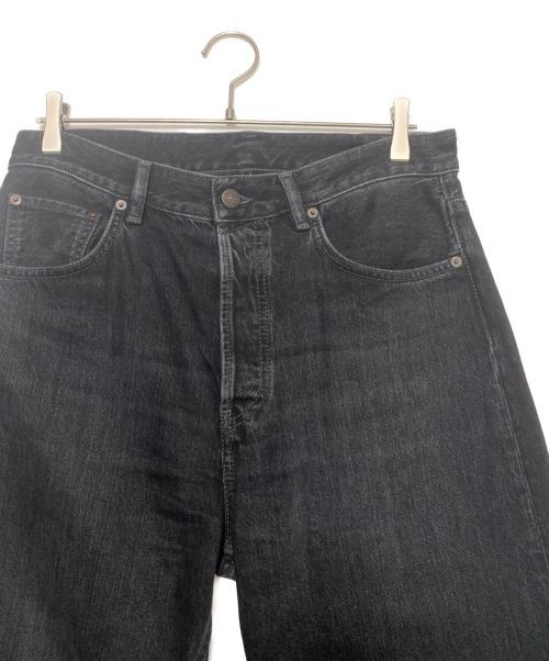 Acne studios（アクネ ストゥディオズ）Acne studios (アクネ ストゥディオズ) レギュラーフィットジーンズ - 2021M ブラック サイズ:31の古着・服飾アイテム