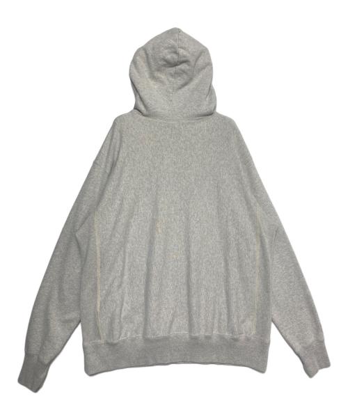 READYMADE（レディメイド）READYMADE (レディメイド) プリントプルオーバーパーカー グレー サイズ:Lの古着・服飾アイテム