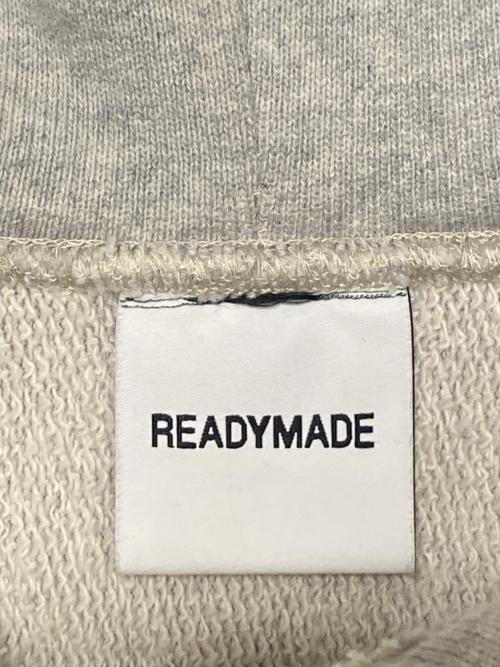 READYMADE（レディメイド）READYMADE (レディメイド) プリントプルオーバーパーカー グレー サイズ:Lの古着・服飾アイテム