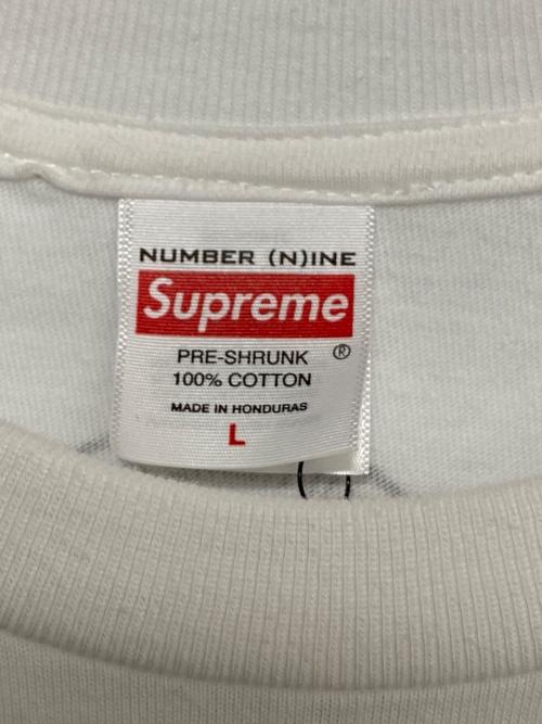 SUPREME（シュプリーム）Supreme (シュプリーム) NUMBER (N)INE (ナンバーナイン) Manson Tee ホワイト サイズ:Lの古着・服飾アイテム