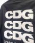 中古・古着 CDG (シーディージー) CDG バックロゴ プリントコーチジャケット ブラック サイズ:S：15000円