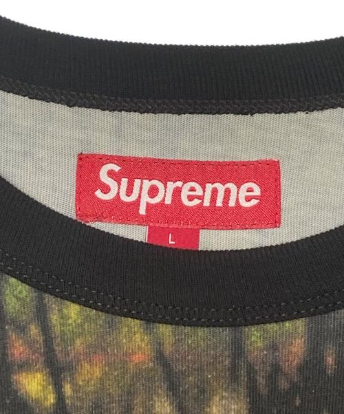 SUPREME（シュプリーム）SUPREME (シュプリーム) Shadow S/S Top ブラック サイズ:Lの古着・服飾アイテム