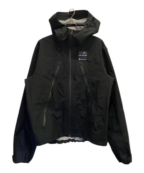 MM6 Maison Margiela（エムエムシックスメゾンマルジェラ）MM6 Maison Margiela (エムエムシックスメゾンマルジェラ) SALOMON (サロモン) SPORTS JACKET ブラック サイズ:Lの古着・服飾アイテム