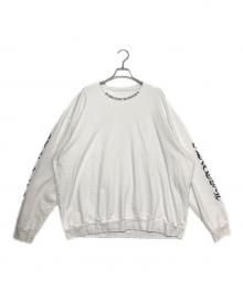 CHROME HEARTS（クロムハーツ）の古着「Neck Logo Crew Sweat」｜ホワイト