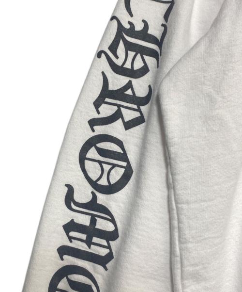 CHROME HEARTS（クロムハーツ）CHROME HEARTS (クロムハーツ) Neck Logo Crew Sweat ホワイト サイズ:XLの古着・服飾アイテム