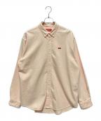 SUPREMEシュプリーム）の古着「Small Box Denim Shirt(スモールボックスロゴデニムシャツ)」｜ピンク