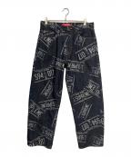 SUPREMEシュプリーム）の古着「License Plate Baggy Jean」｜インディゴ