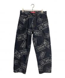 SUPREME（シュプリーム）の古着「License Plate Baggy Jean」｜インディゴ