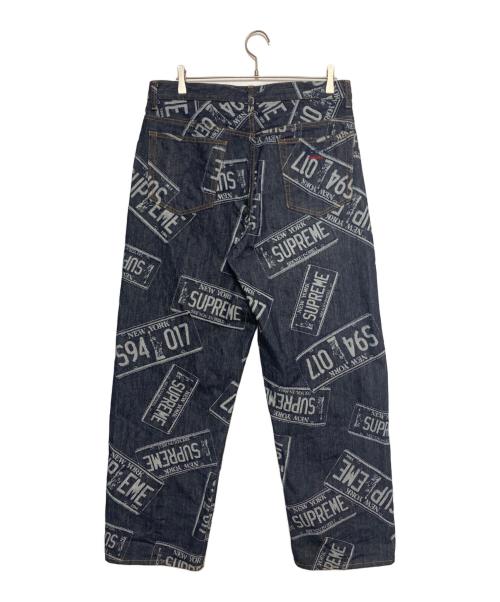 SUPREME（シュプリーム）SUPREME (シュプリーム) License Plate Baggy Jean インディゴ サイズ:32の古着・服飾アイテム