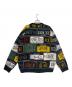 SUPREME (シュプリーム) License plate Sweater ブラック×マルチ サイズ:L：35000円