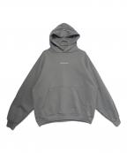 BALENCIAGAバレンシアガ）の古着「Reflective Logo Hoodie」｜グレー