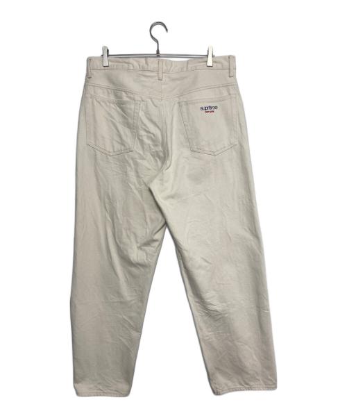 SUPREME（シュプリーム）SUPREME (シュプリーム) Baggy Selvedge Jean ホワイト サイズ:34の古着・服飾アイテム