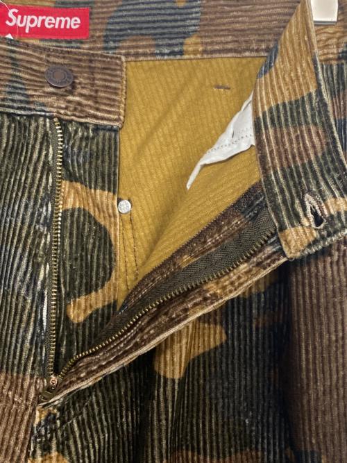 SUPREME（シュプリーム）SUPREME (シュプリーム) Wide Wale Corduroy Painter Pant オリーブ サイズ:34の古着・服飾アイテム