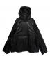 BALENCIAGA（バレンシアガ）の古着「Oversized Leather Hoodie 」｜ブラック