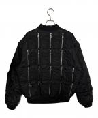 PHENOMENONフェノメノン）の古着「LOOP MA-1 BOMBER JACKET ( ループ エムエーワン ボンバー ジャケット )」｜ブラック