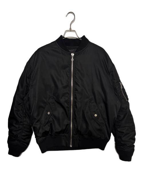 PHENOMENON（フェノメノン）PHENOMENON (フェノメノン) LOOP MA-1 BOMBER JACKET ( ループ エムエーワン ボンバー ジャケット ) ブラック サイズ:XLの古着・服飾アイテム