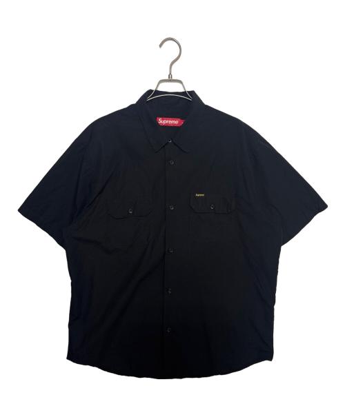 SUPREME（シュプリーム）SUPREME (シュプリーム) Ghostface S/S Work Shirt ( ゴーストフェイス ショートスリーブ ワークシャツ ) ブラック サイズ:XLの古着・服飾アイテム