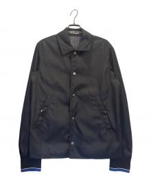 DIOR HOMME（ディオール オム）の古着「EWAVE テクニカルナイロンジャケット / コーチジャケット」｜ブラック