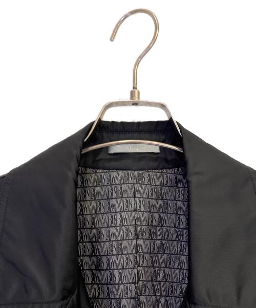 DIOR HOMME（ディオール オム）DIOR HOMME (ディオール オム) EWAVE テクニカルナイロンジャケット / コーチジャケット ブラック サイズ:44の古着・服飾アイテム