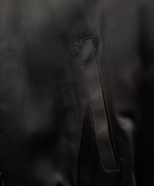 Saint Laurent Paris（サンローランパリ）Saint Laurent Paris (サンローランパリ) 16AW バックスネーク刺繍 スタジアム ジャケット ブラック サイズ:44の古着・服飾アイテム