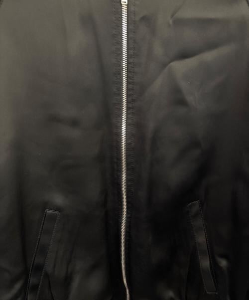 Saint Laurent Paris（サンローランパリ）Saint Laurent Paris (サンローランパリ) 16AW バックスネーク刺繍 スタジアム ジャケット ブラック サイズ:44の古着・服飾アイテム