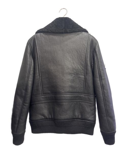 Saint Laurent Paris（サンローランパリ）Saint Laurent Paris (サンローランパリ) アビエイター ムートン ジャケット ブラック サイズ:44の古着・服飾アイテム