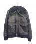 Saint Laurent Paris（サンローランパリ）の古着「アビエイター ムートン ジャケット」｜ブラック